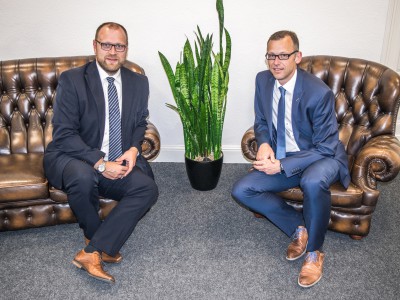 Ihre Berater: René Hülsmann und Frank Raue